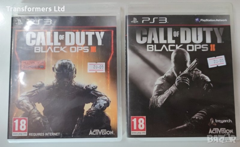PS3-Call Of Duty-Black Ops 2+3, снимка 1