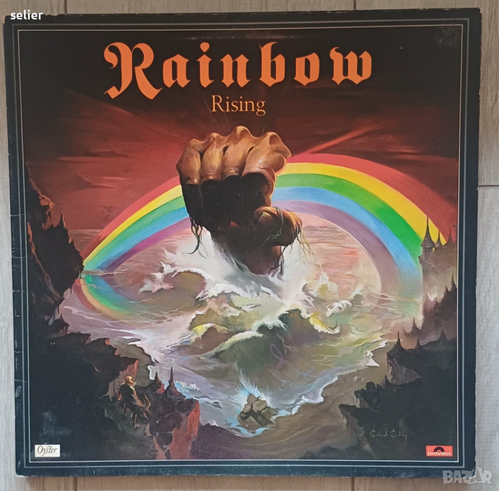 Blackmore's Rainbow ‎– Rainbow Rising Издание 🇬🇧 UK 1976г -GATEFOLD Състояние на винила:VG+ Състоя, снимка 1