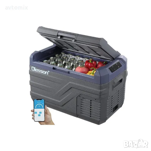 Хладилна чанта/кутия Olesson 27 л, 12/24/220V, снимка 1