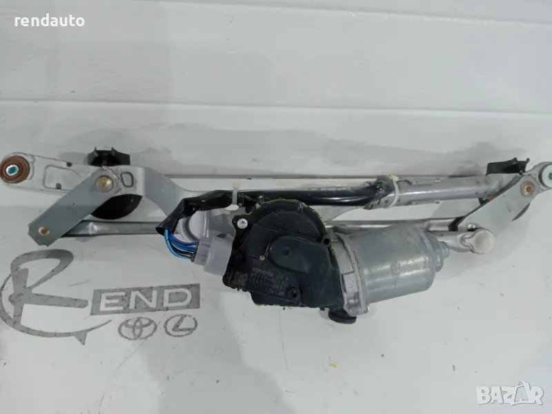 85110-02190 Механизъм чистачки с моторче Toyota Auris 1.4 d4d 1nd 2006-2012, снимка 1