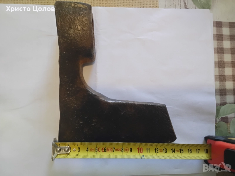 Брадва от стария материал, снимка 1