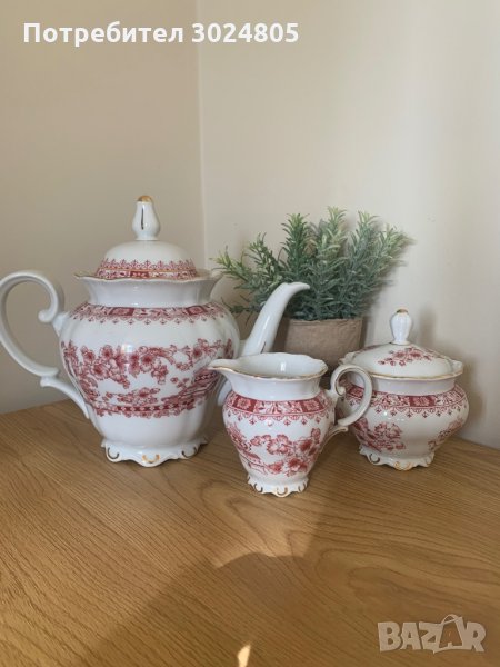 Seltmann Weidenn-латиера,захарница и чаша, снимка 1