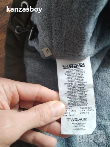 napapijri rainforest pocket 2 half-zip winter jacket - страхотно мъжко яке КАТО НОВО ХЛ, снимка 12 - Якета - 53622780