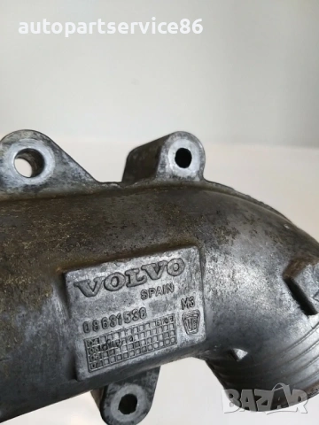 Въздуховод за всмукателния колектор за Volvo S60 D5 2.4 (2007) 08631538, снимка 2 - Части - 53866389