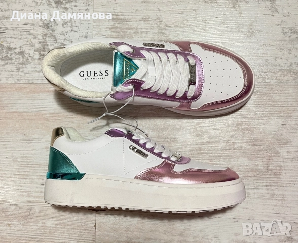 Дамски кецове Guess, снимка 2 - Кецове - 52527529