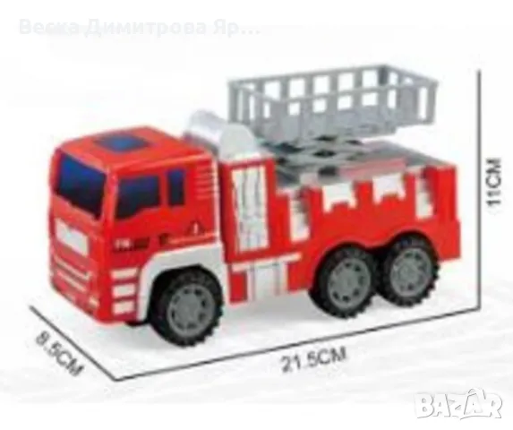 Комплект детски пожарни коли Fire Rescue, снимка 5 - Образователни игри - 48031110