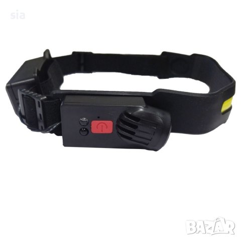 Челник със сензор, COB + LED, USB, снимка 3 - Къмпинг осветление - 41840390