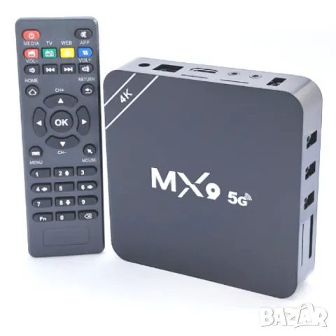 4K TV Box – Висококачествено мултимедийно изживяване, снимка 2 - Приемници и антени - 49182247