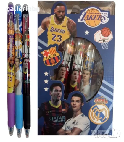  Химикали: Messi, CR7, Lebron James NBA