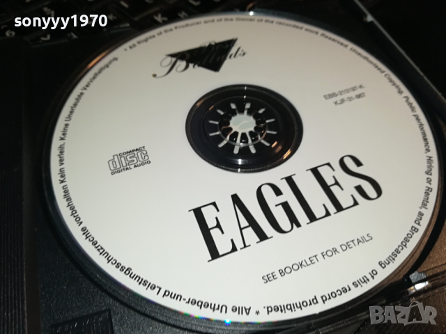 EAGLES CD 2902240850, снимка 10 - CD дискове - 44524032
