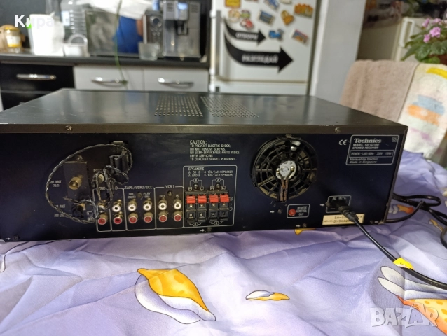 Stereo Receiver Technics SA-GX180, снимка 4 - Ресийвъри, усилватели, смесителни пултове - 52586915