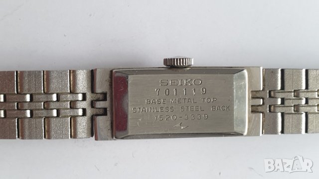 Дамски механичен часовник Seiko 1520-3339, снимка 5 - Антикварни и старинни предмети - 42012572