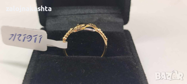 Нов Златен пръстен-1,70гр/14кр, снимка 5 - Пръстени - 44509119