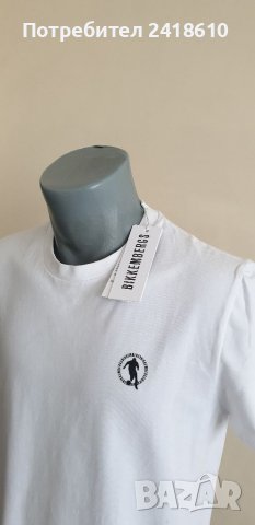 Dirk Bikkembergs Stretch Mens Slim Fit Size M НОВО! ОРИГИНАЛ! Мъжка Тениска!, снимка 3 - Тениски - 39929965