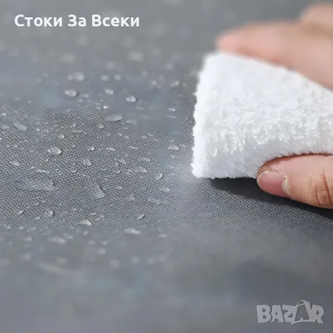 Текстилен гардероб с прахоустойчив капак за дома, снимка 9 - Гардероби - 55784833