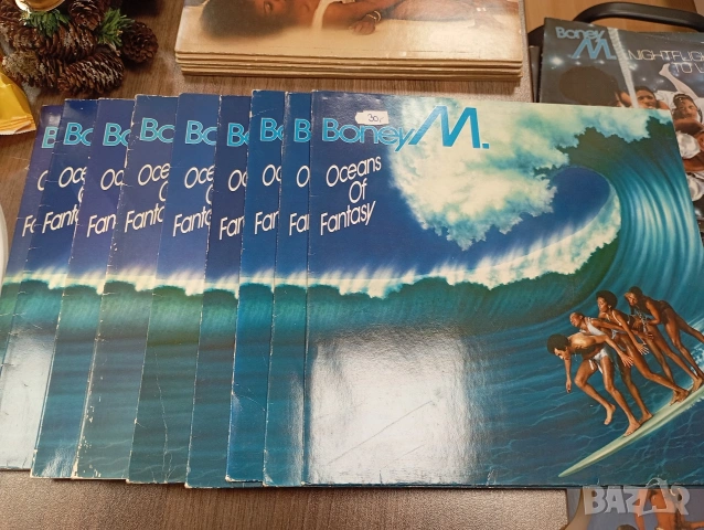 LP Грамофонни плочи с албуми Boney M - Oceans of Fantasy/Take The Heat Off Me/Nightflight to Venus