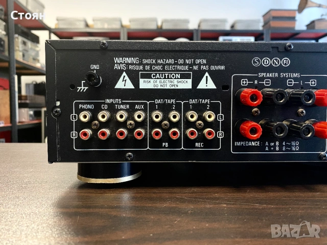 Качествен усилвател Denon, снимка 8 - Ресийвъри, усилватели, смесителни пултове - 53042355