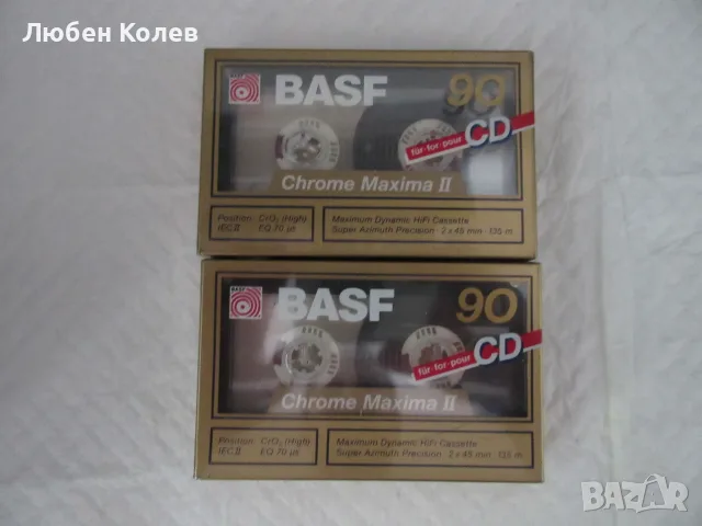 Нови аудиокасети BASF, MAXELL, SONY