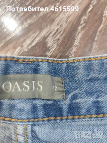 дънкова пола на Oasis , снимка 5 - Поли - 53772893