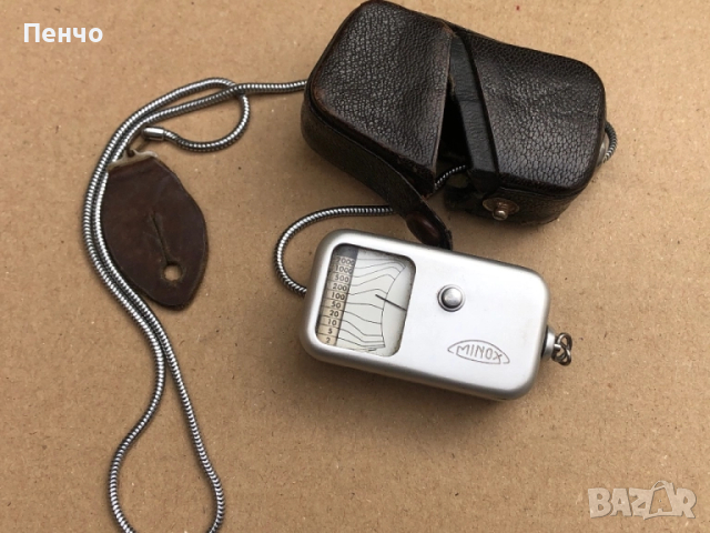 стар фотоапарат и светломер "MINOX WETZLAR" - 1940/53г. - MADE IN GERMANY - МИНИ, снимка 13 - Антикварни и старинни предмети - 45142278