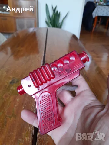 Стар детски пистолет с топчета #2, снимка 5 - Други ценни предмети - 47549747