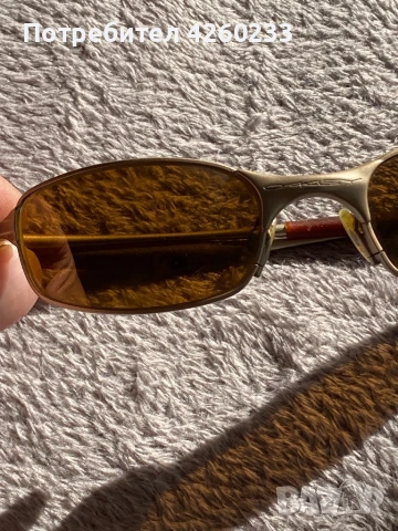 OAKLEY SQUARE WIRE 2.0 SUNGLASSES Platinum Frames w/ Gold Iridium Lenses, снимка 2 - Слънчеви и диоптрични очила - 50739974