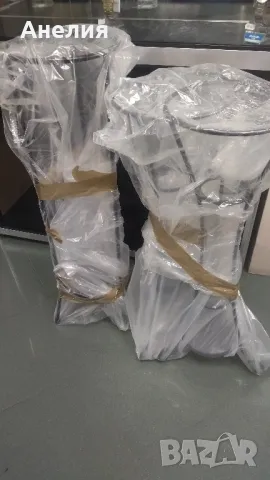 Метални цветарници налични 2 броя, снимка 3 - Декорация за дома - 49725946