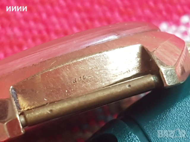 Позлатен мъжки часовник Полет , снимка 3 - Антикварни и старинни предмети - 53291785