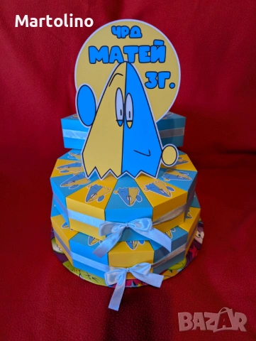 Картонена торта Пес патрул, снимка 15 - Други - 53134875