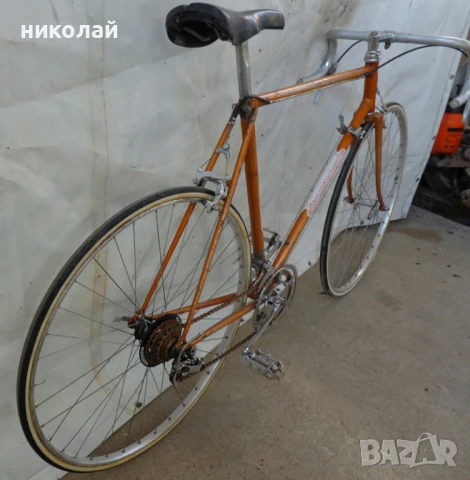 Ретро велосипед марка ХВЗ модел Старт-шосе Москва 1980 28 цола произведен през 1980 г в СССР, снимка 10 - Велосипеди - 50645743