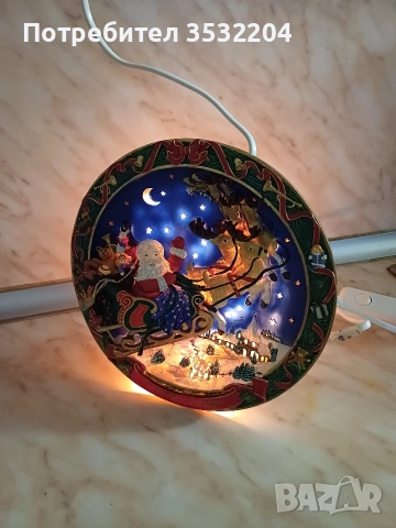 Светеща чиния, снимка 6 - Декорация за дома - 52870942