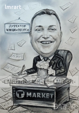 Рисувам ръчно КАРИКАТУРИ със сухи пастели и моливи (професионални материали)., снимка 6 - Декорация за дома - 53737482