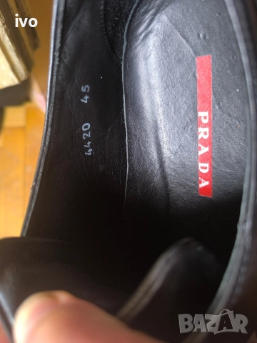 обувки prada 45 номер, снимка 4 - Маратонки - 52580790
