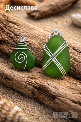 „Комплект морски висулки – ръчна изработка