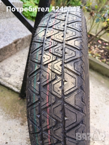 НОВА резервна гума (патерица)с джанта за БМВ 135/80R17, снимка 2 - Гуми и джанти - 52359479