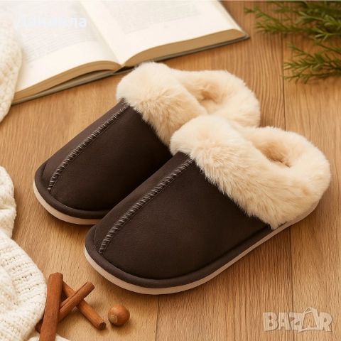 Оригинални пухкави зимни пантофи SWISS LYX