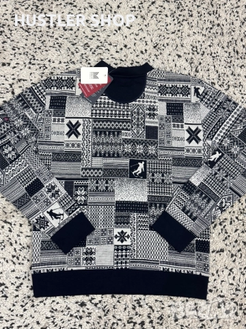 Мъжка блуза DALE OF NORWAY 100% мерино вълна, снимка 5 - Блузи - 52676741