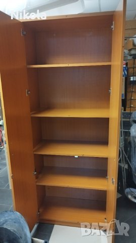 Офис шкафове - Двукрили гардероби за документи с рафтове 2 бр. череша, снимка 15 - Гардероби - 41616415