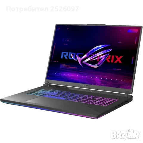 ASUS ROG Strix G18/240Hz WQXGA/Ryzen 9 9955HX 64MB/RTX 5070/1TB/RGB, снимка 3 - Лаптопи за игри - 55898314