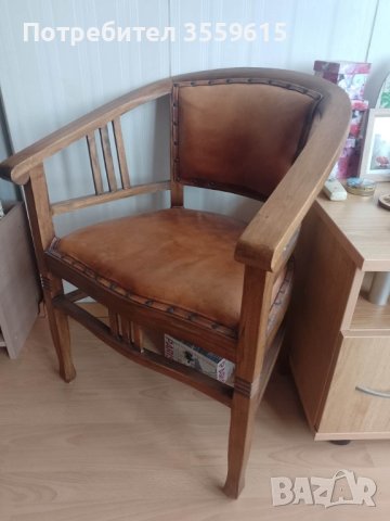 дървени столове тип кресло, снимка 2 - Столове - 41118587