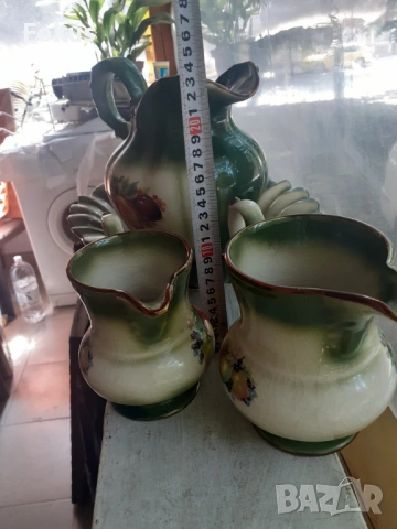 Сет стар английски порцелан Staffordshire, снимка 3 - Антикварни и старинни предмети - 53370526