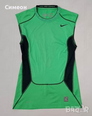 Nike PRO Combat DRI-FIT Compression оригинален потник M Найк спорт, снимка 1 - Спортни дрехи, екипи - 41160790