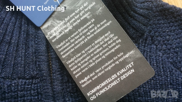Vikafjell Varm Ullgenser Sweater 100% Wool размер L вълнена блуза - 2226, снимка 10 - Пуловери - 53624055