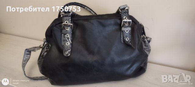 Дамска кожена чанта тип торба, снимка 10 - Чанти - 44261792