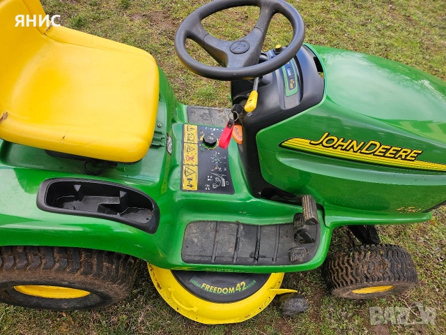 ТРАКТОРНА КОСАЧКА JOHN DEERE 16.К.С ПЕРФЕКТНА , снимка 9 - Градинска техника - 53033529