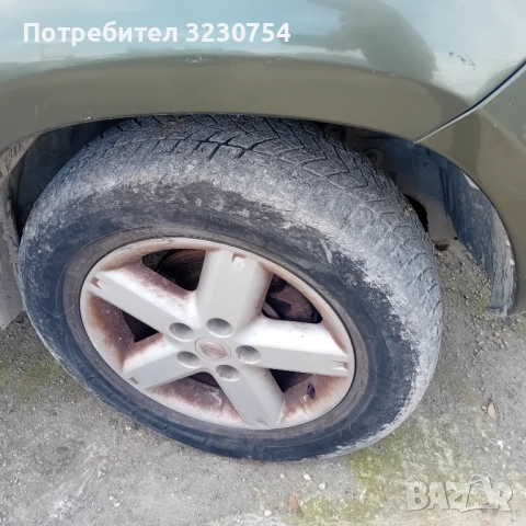 4 броя алуминиеви джанти нисан х трейл