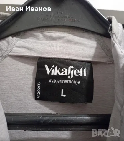 Две оригинални спортни фланелки Vikafjell - размер Л, снимка 5 - Спортни дрехи, екипи - 47702808
