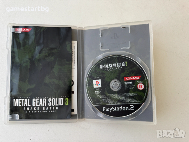 Metal Gear Solid 3 Snake Eater за PS2, снимка 3 - Игри за PlayStation - 53754809