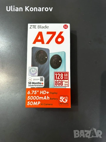 ZTE A76 Blade 4+4/128GB