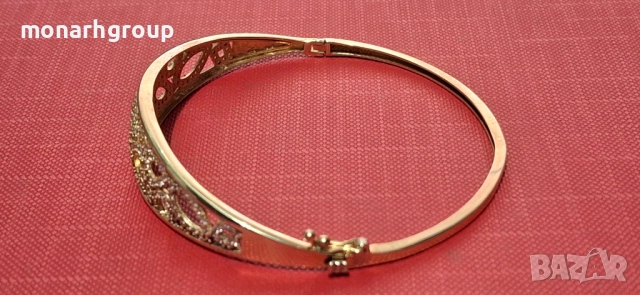 Златна гривна / 8 карата, снимка 4 - Гривни - 51956809